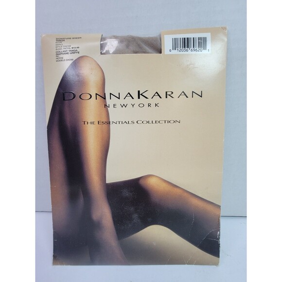 Donna Karan Accessories - Donna Karan New York Signature Sheer Tanga Pantyhose Small Nude Style OA032 NOS